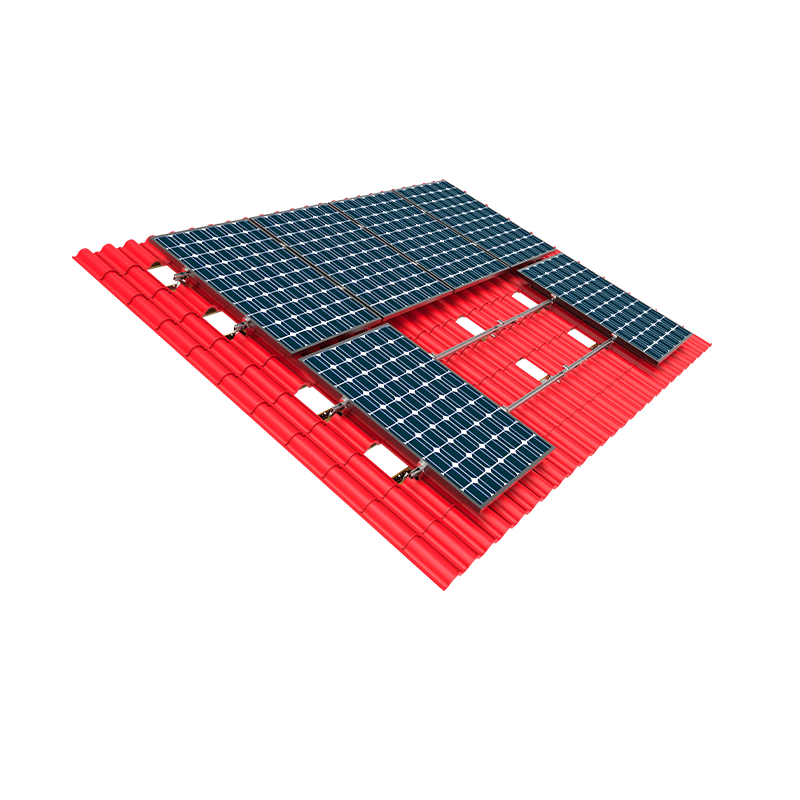 Montáž střechy na dlaždici